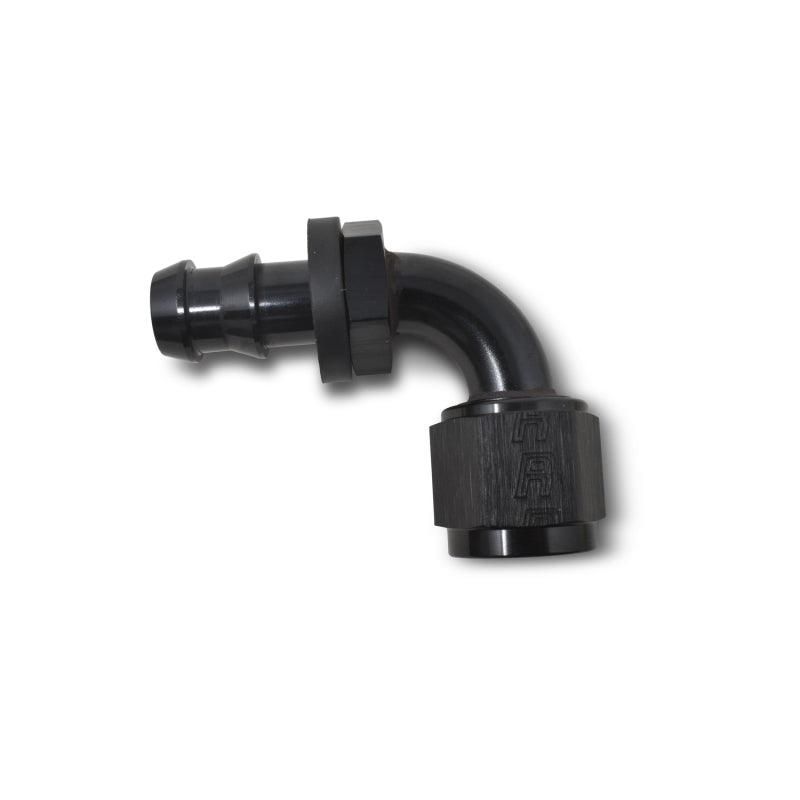 Russell Performance -10 AN Twist-Lok 90 Degree Hose End (Black) - SMINKpower Performance Parts RUS624183 Russell