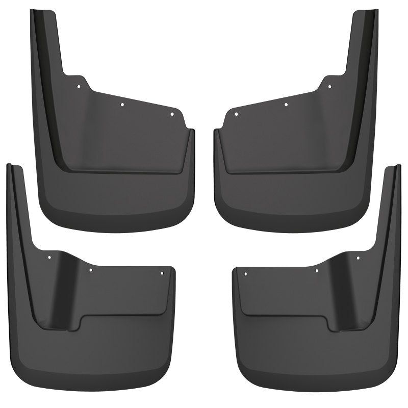 Husky Liners 20-23 GMC Sierra 2500/3500 HD (Excl. Dually) Front & Rear Mud Guards - Black-tuningsupply.com