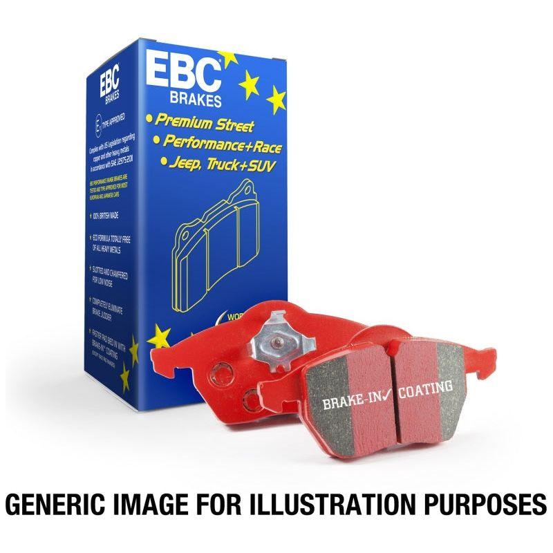 EBC 04-06 Mini Hardtop 1.6 Redstuff Rear Brake Pads-tuningsupply.com