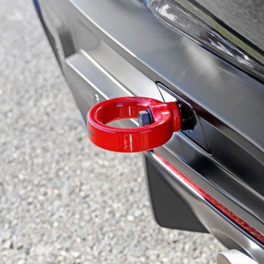 Perrin 2020 Toyota Supra Tow Hook Kit (Rear) - Red-tuningsupply.com