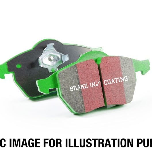 EBC 04-06 Mini Hardtop 1.6 Greenstuff Rear Brake Pads-tuningsupply.com