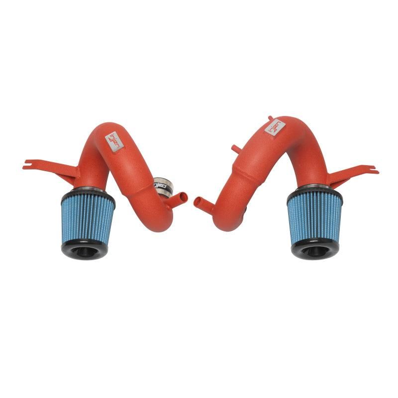 Injen 19-21 Genesis G70 V6-3.3L Twin Turbo SP Short Ram Air Intake System - Wrinkle Red-tuningsupply.com