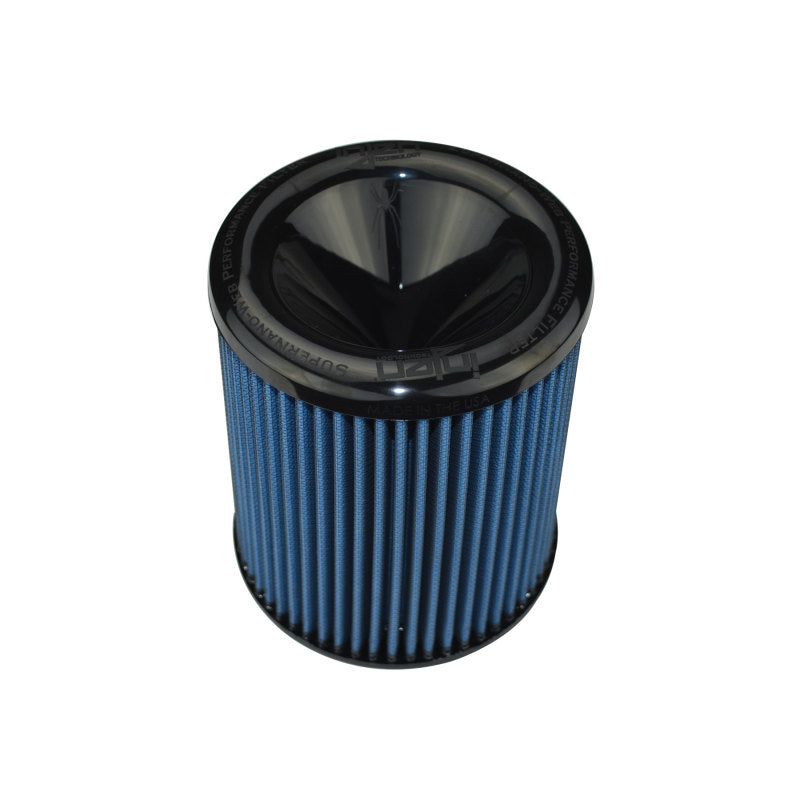 Injen AMSOIL Ea Nanofiber Dry Air Filter - 3 1/2 Filter 6  Base / 6 7/8 Tall / 5 1/2 Top-tuningsupply.com