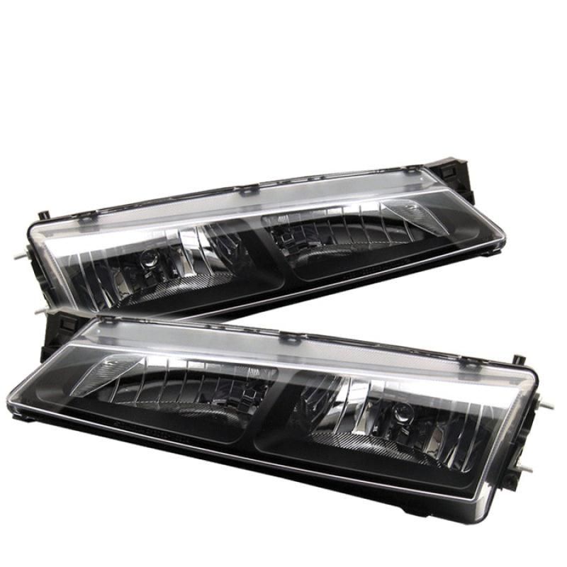 Spyder Nissan 240SX 97-98 Crystal Headlights Black HD-YD-N294-BK - SMINKpower Performance Parts SPY5012616 SPYDER