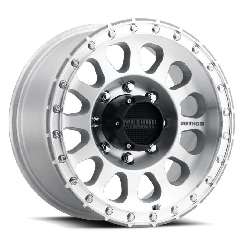 Method MR315 17x8.5 0mm Offset 8x6.5 130.81mm CB Machined/Clear Coat Wheel-tuningsupply.com