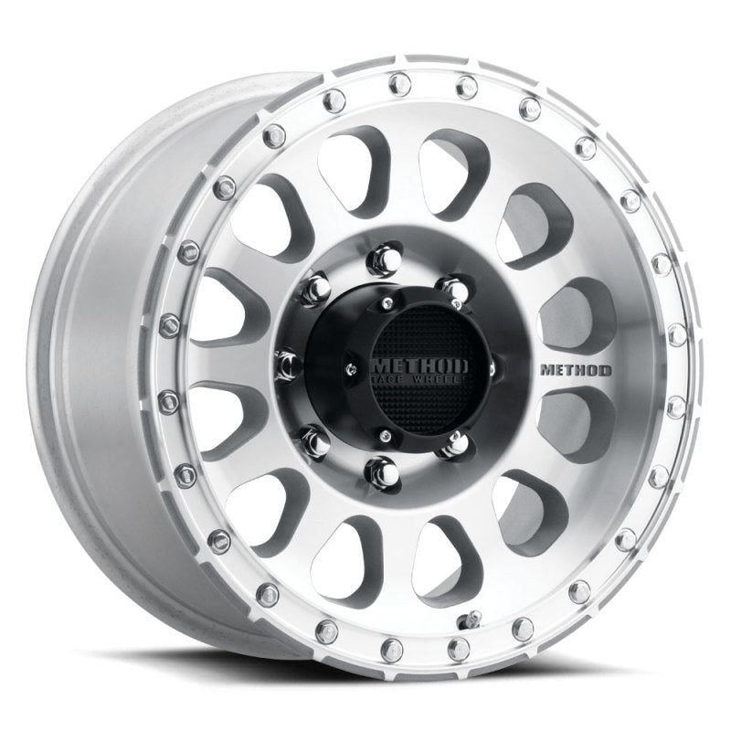 Method MR315 17x9 -12mm Offset 8x6.5 130.81mm CB Machined/Clear Coat Wheel-tuningsupply.com