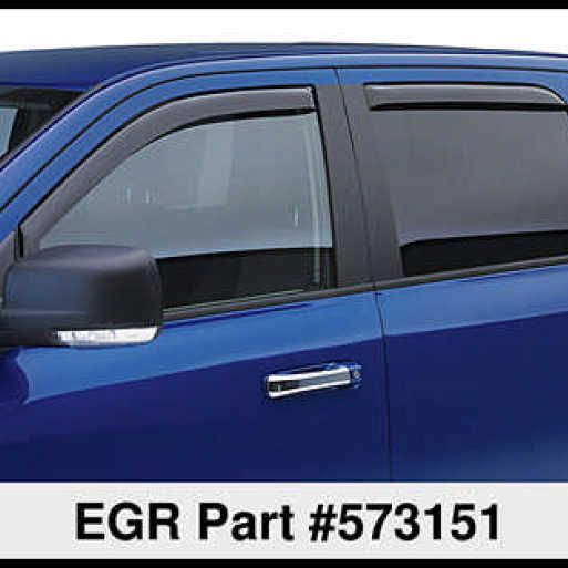 EGR 00+ Ford Excursion In-Channel Window Visors - Set of 4 (573151)-tuningsupply.com