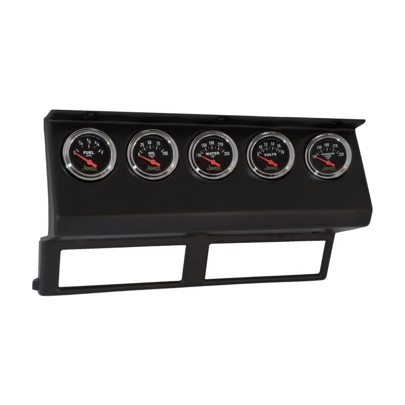 Autometer 87-96 Jeep Wrangler YJ 7pc Direct-Fit Dash Gauge Kit-tuningsupply.com