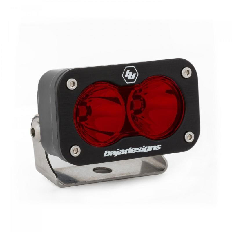 Baja Designs S2 Sport Spot Pattern LED Work Light - Red-tuningsupply.com