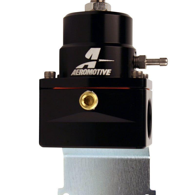 Aeromotive Adjustable EFI Regulator (2) -10 Inlet/-6 Return - Black-tuningsupply.com