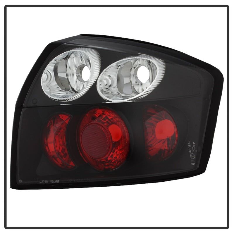 Spyder 02-05 Audi A4 (Excl Convertible/Wagon) Euro Style Tail Lights - Black (ALT-YD-AA402-BK)-Tail Lights-SPYDER-SPY5000002-SMINKpower Performance Parts