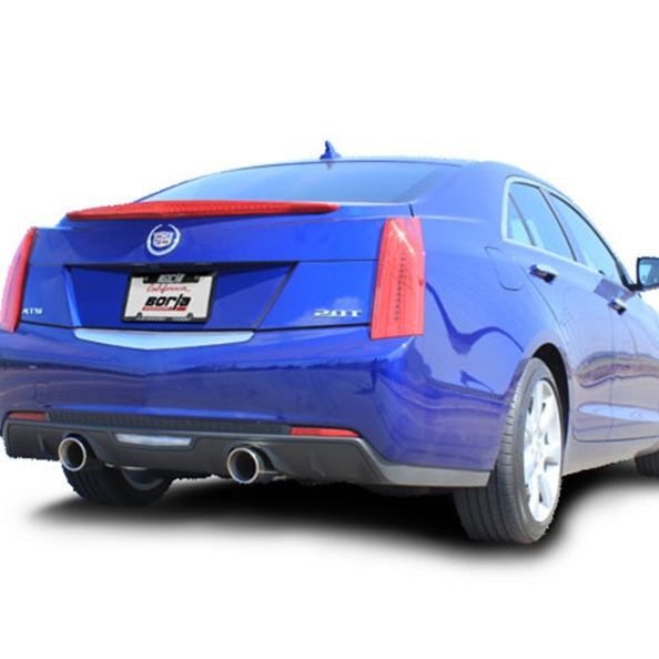 Borla 13-15 Cadillac ATS 2.0L AT RWD 4Dr Single Split Rear Exit Exhaust (Rear Section)-tuningsupply.com