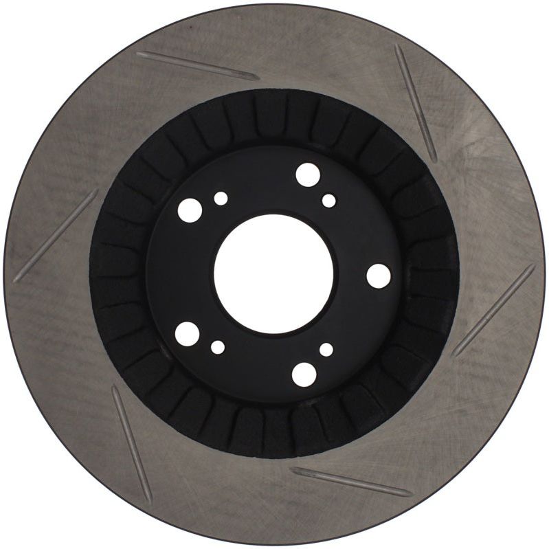 StopTech Power Slot SportStop 00-06 Honda S2000 Slotted Rear Right Rotor-Brake Rotors - Slotted-Stoptech-STO126.40050SR-SMINKpower Performance Parts