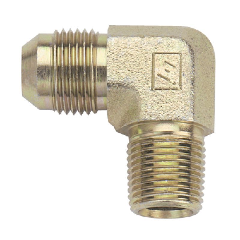 Fragola -3AN x 1/8 NPT 90 Degree Adapter - Steel-tuningsupply.com