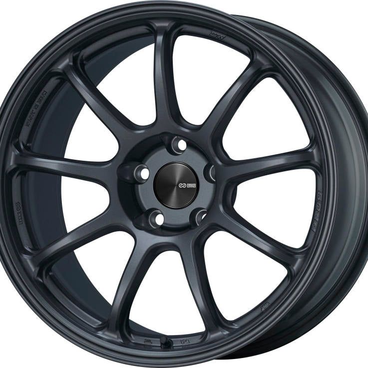 Enkei T6R 18x8 40mm Offset 5x114.3 Bolt Pattern 72.6 Bore Gloss Gunmetal Wheel-tuningsupply.com