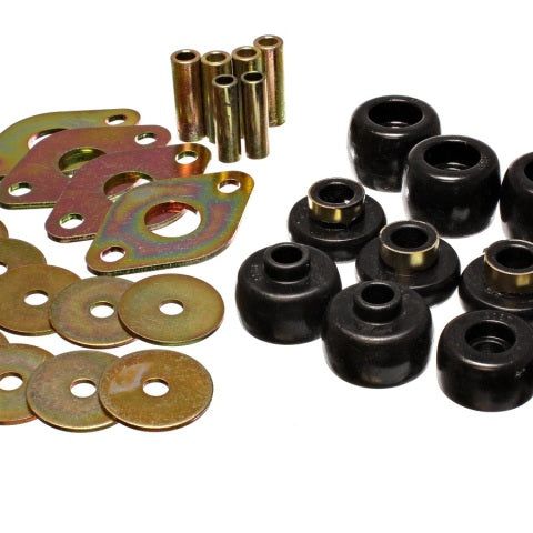 Energy Suspension 93-98 Toyota T100 Black Body Cab Mount Set-tuningsupply.com