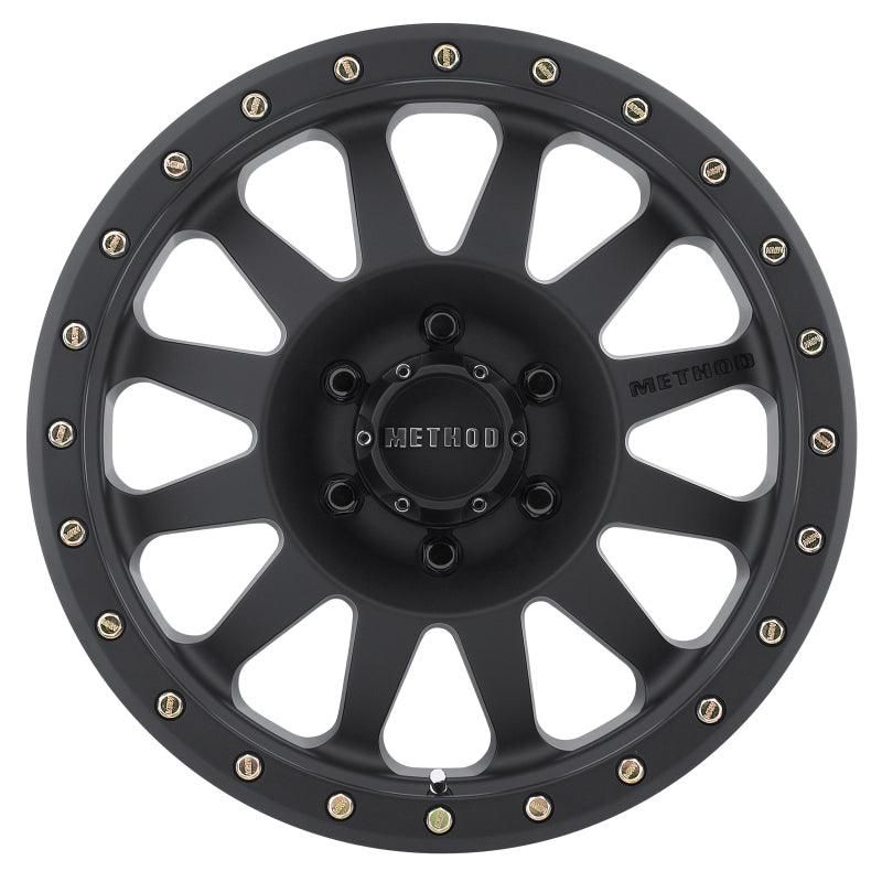 Method MR304 Double Standard 18x9 -12mm Offset 6x5.5 108mm CB Matte Black Wheel - SMINKpower Performance Parts MRWMR30489060512N Method Wheels