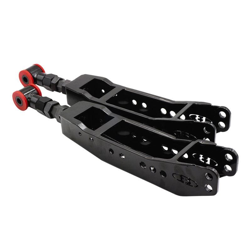 BLOX Racing Rear Lower Control Arms - Black (2013+ Subaru BRZ/Toyota 86 / 2008+ Subaru WRX/STI)-tuningsupply.com