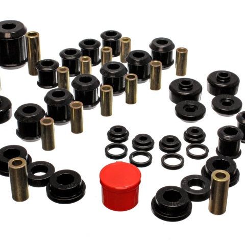 Energy Suspension 95-99 Mitsubishi Eclipse FWD/AWD Black Hyper-flex Master Bushing Set-tuningsupply.com