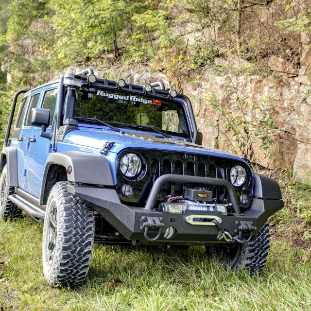 Rugged Ridge 07-18 Jeep Wrangler 3.6L/3.8L XHD Snorkel w/ Pre-Filter-Air Intake Components-Rugged Ridge-RUG17756.22-SMINKpower Performance Parts