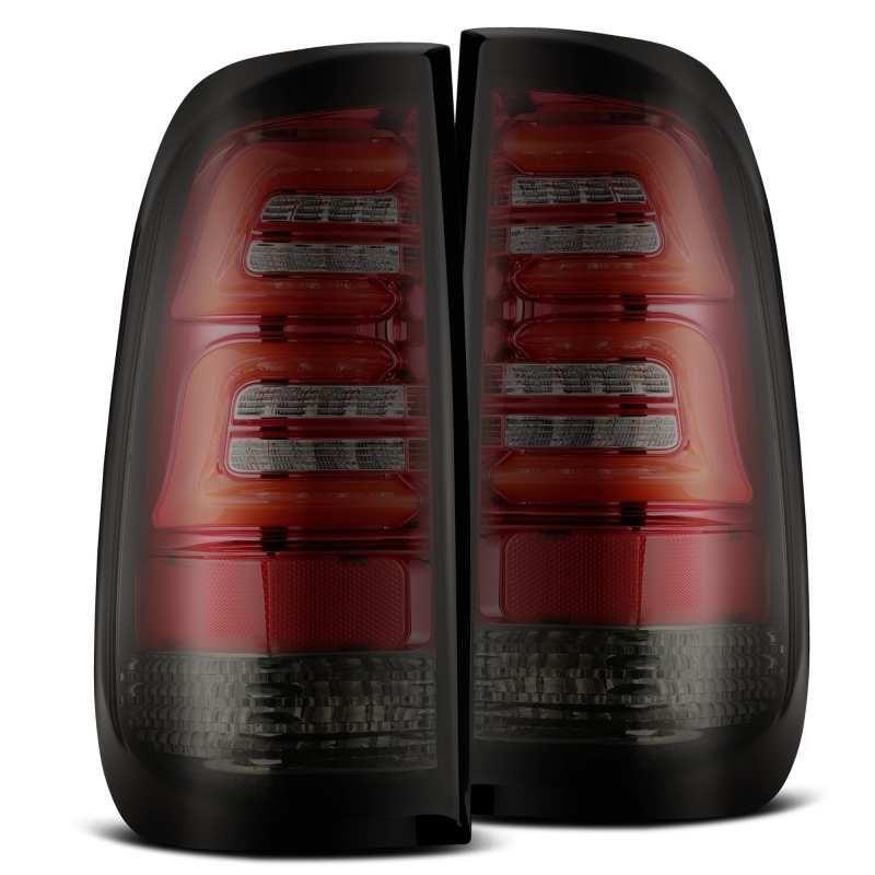 AlphaRex 97-03 Ford F-150 (Excl 4 Door SuperCrew Cab) PRO-Series LED Tail Lights Red Smoke-tuningsupply.com