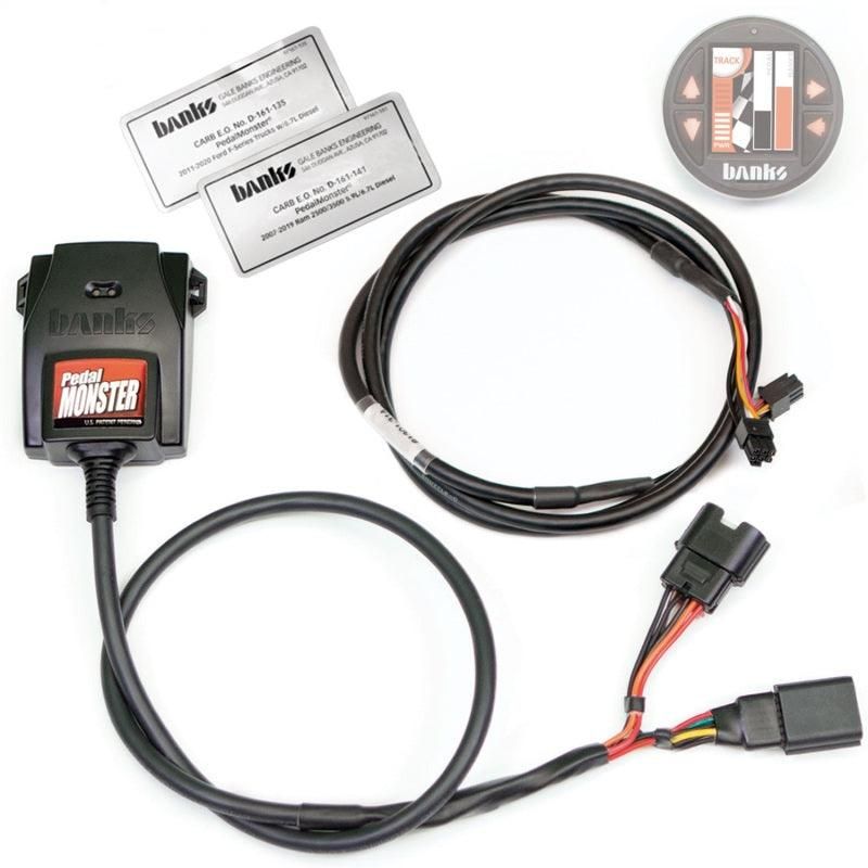 Banks Power Pedal Monster Throttle Sensitivity Booster for Use w/ Exst. iDash - 07-19 Ram 2500/3500-tuningsupply.com