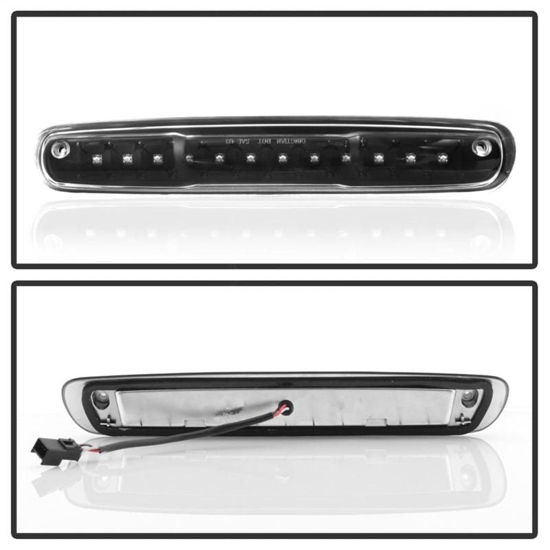 xTune Chevy Silverado 07-13 / GMC Sierra 07-13 LED 3RD Brake Light - Black BKL-CSIL07-LED-BK - SMINKpower Performance Parts SPY9037443 SPYDER