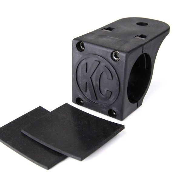 KC HiLiTES Universal Tube Clamp Light Mount Bracket / 1.75in. to 2in. Bar (Single)-tuningsupply.com