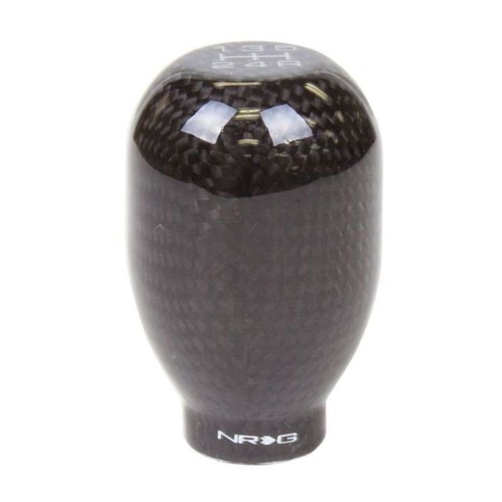 NRG Shift Knob For Honda 42mm - Heavy Weight 480G / 1.1Lbs. - Black Carbon Fiber (5 Speed) - SMINKpower Performance Parts NRGSK-100BC-2-W NRG