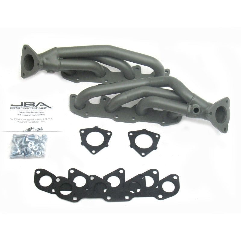 JBA 00-04 Toyota 4.7L V8 1-1/2in Primary Ti Ctd Cat4Ward Header-tuningsupply.com