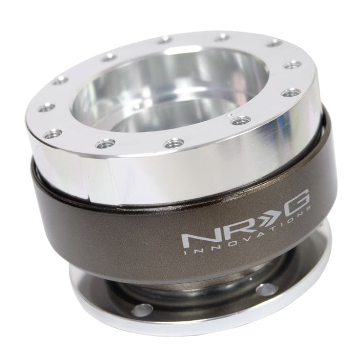 NRG Quick Release Gen 2.0 - Silver Body / Chrome Ring SFI Spec 42.1-tuningsupply.com