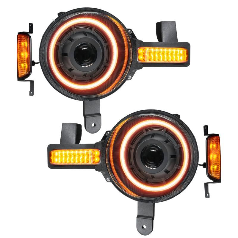 Oracle 2021+ Ford Bronco Oculus BI-LED Projector Headlights - SMINKpower Performance Parts ORL5886-005 ORACLE Lighting