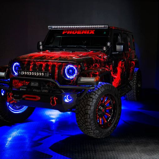 Oracle Jeep Wrangler JL/JT Sport High Performance W LED Fog Lights - w/o Controller SEE WARRANTY-tuningsupply.com