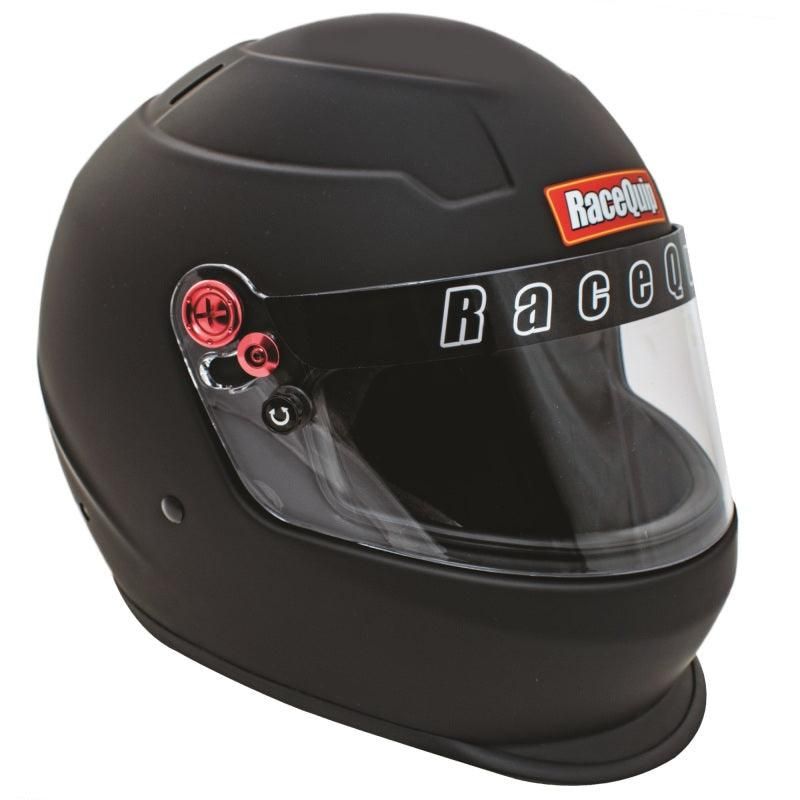 Racequip Flat Black PRO20 SA2020 Medium-tuningsupply.com