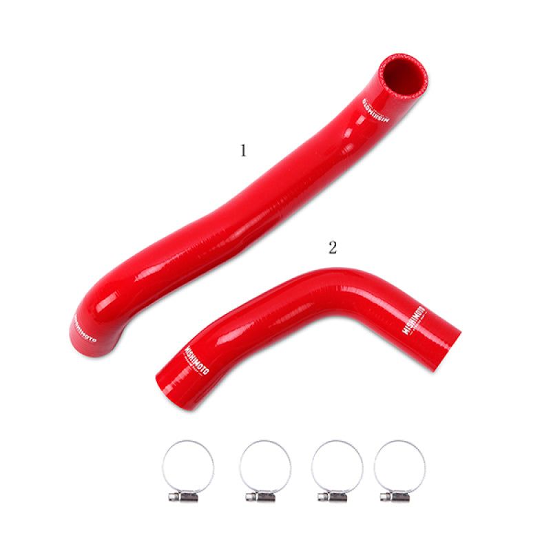 Mishimoto 08-14 Subaru WRX / 08+ STI Silicone Radiator Hose Kit - Red-tuningsupply.com