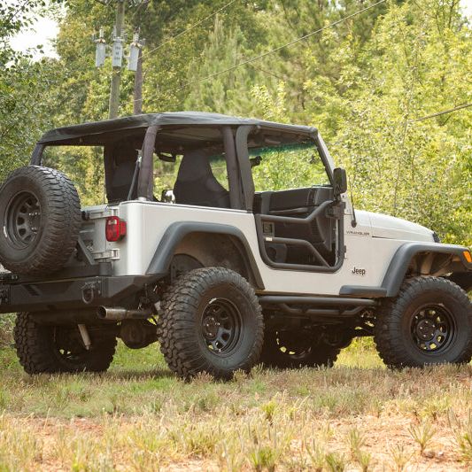 Rugged Ridge Tube Doors Locking 97-06 Jeep Wrangler TJ - SMINKpower Performance Parts RUG11509.20 Rugged Ridge