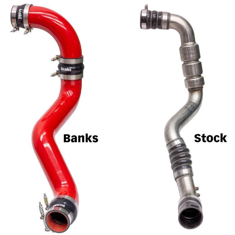 Banks Power 17-19 Chevy/GMC 2500HD/3500HD Diesel 6.6L Boost Tube Upgrade Kit - Red-tuningsupply.com