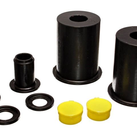 Energy Suspension 05-13 Ford Mustang Black Front Lower Control Arm Bushings (Must reuse outer metal-tuningsupply.com