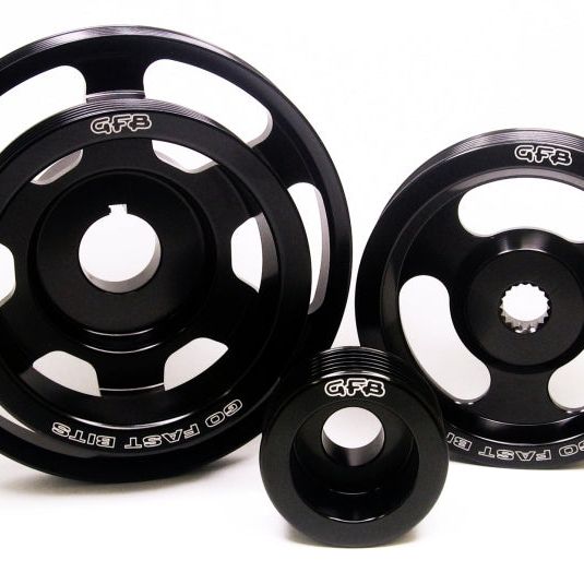 GFB 08+ WRX/STi / 09+ Forester / 03-09 LGT 3 pc Underdrive/Non-Underdrive Pulley Kit-tuningsupply.com