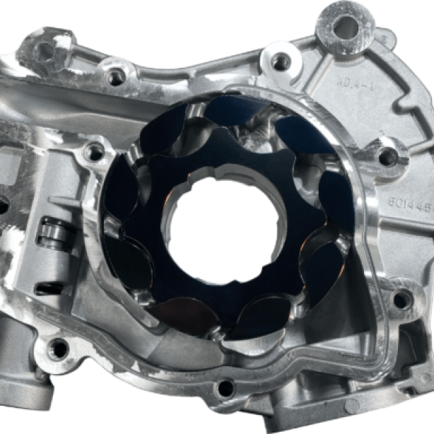 Boundary 18-23 Ford Coyote V8 Vane Ported MartenWear Treated Gear Billet Oil Pump Assembly-tuningsupply.com