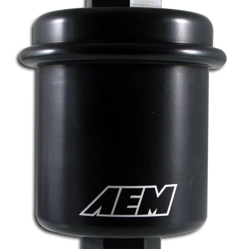 AEM 94-01 Acura Integra / 94-97 Honda Accord / 96-00 Civic / 97-01 Prelude Black Fuel Filter Kit-tuningsupply.com