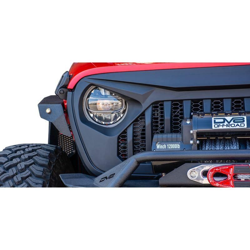 DV8 Offroad 2018+ Jeep JL/ Gladiator Angry Grill-tuningsupply.com