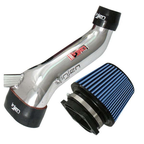 Injen 95-99 Eclipse Turbo Must Use Stock Blow Off Valve Polished Short Ram Intake-tuningsupply.com