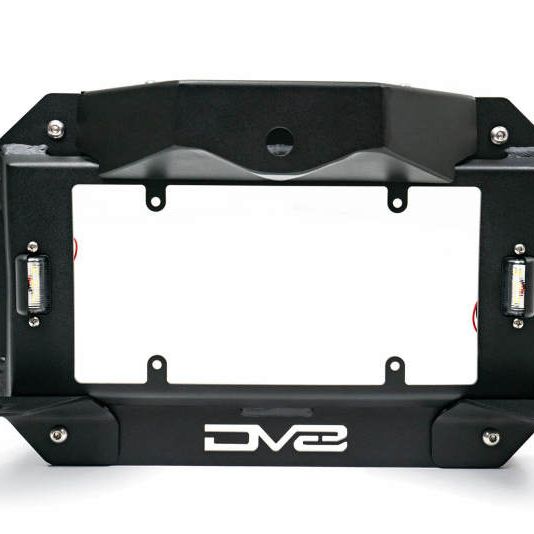 DV8 Offroad 18-22 Jeep Wrangler JL Spare Tire Delete Kit w/Light Mounts-tuningsupply.com