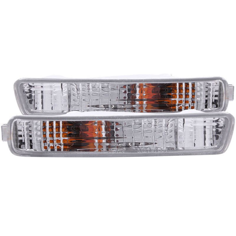 ANZO 1994-1995 Honda Accord Euro Parking Lights Chrome-tuningsupply.com