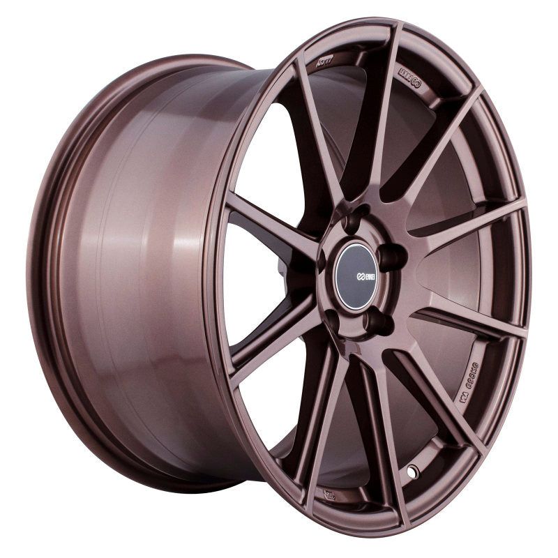 Enkei TS10 18x9.5 35mm Offset 5x114.3 Bolt Pattern 72.6mm Bore Dia Copper Wheel-tuningsupply.com