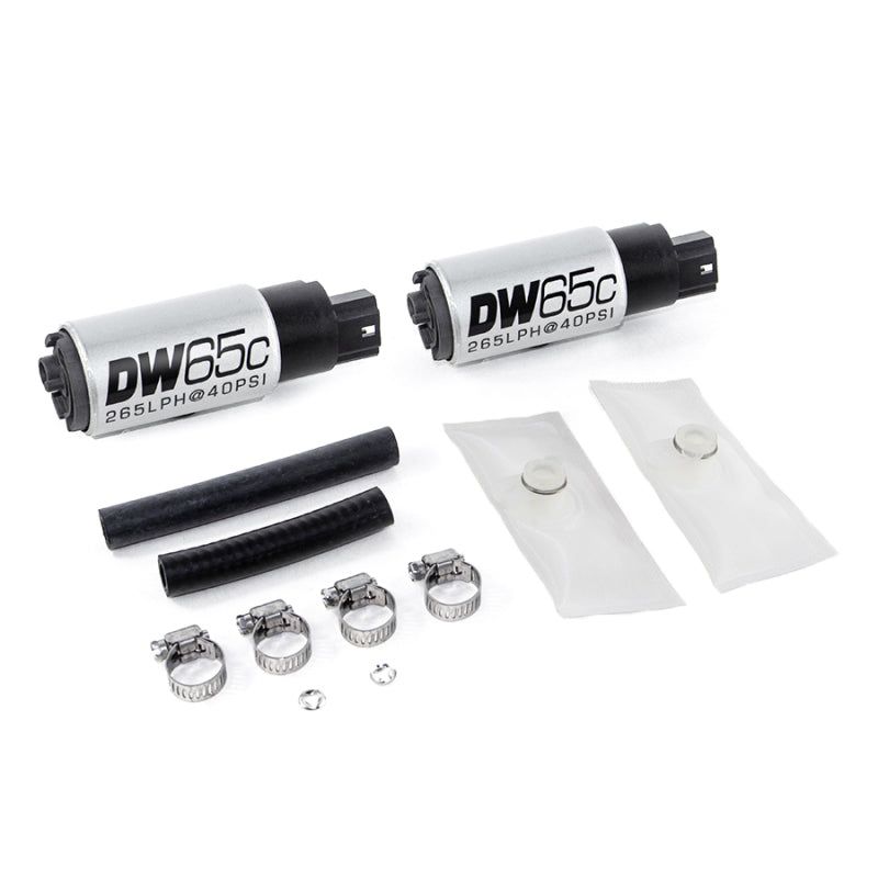 DeatschWerks 99-04 Ford Lightning DW65C 265lph Compact In-Tank Fuel Pump w/ Install Kit-tuningsupply.com