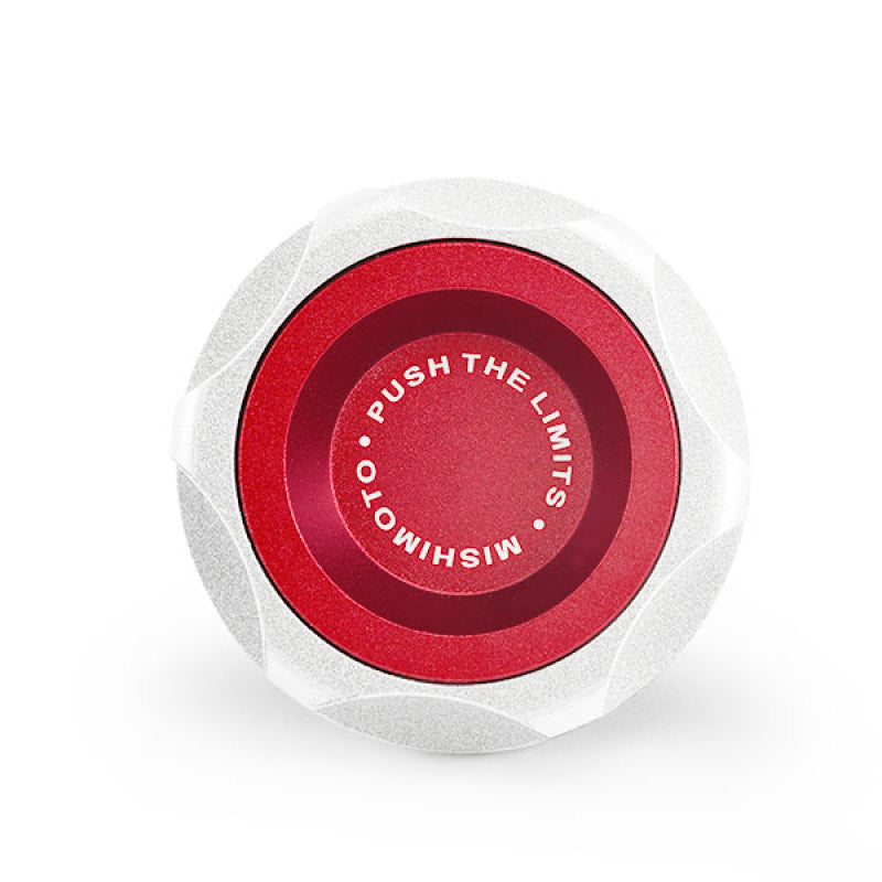 Mishimoto Honda Oil FIller Cap - Red-Oil Caps-Mishimoto-MISMMOFC-HN-RD-SMINKpower Performance Parts