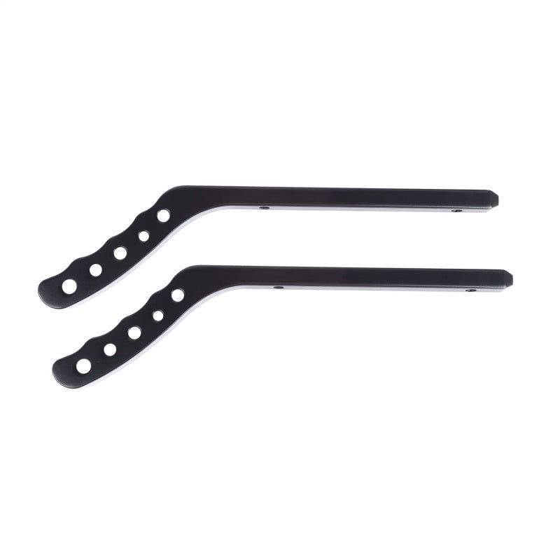 Rugged Ridge Aluminum Grab Handles Rear Pair Black 07-18 Jeep Wrangler JK/JKU-Dash & Interior Trim-Rugged Ridge-RUG13505.52-SMINKpower Performance Parts