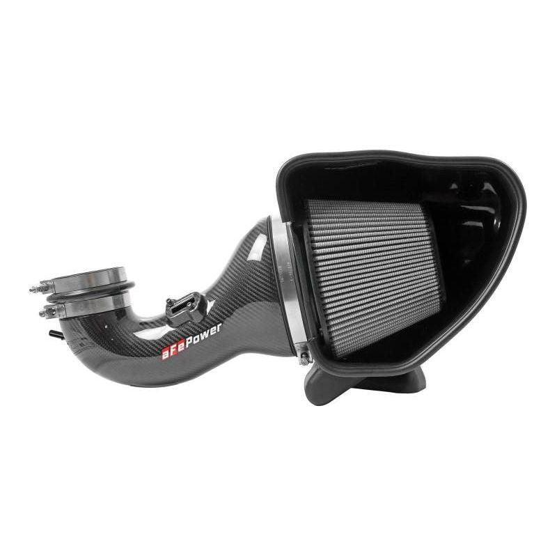 aFe 17-12 Chevrolet Camaro ZL1 (6.2L-V8) Track Series Carbon Fiber CAI System w/ Pro-DRY S Filters-tuningsupply.com